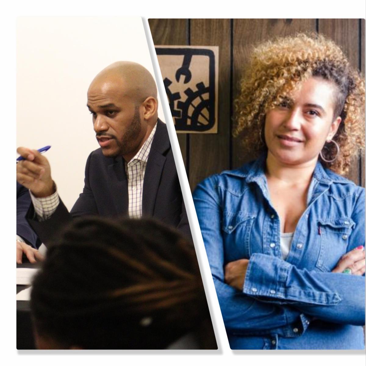 Niki Okuk and Damien Goodmon, Members of Downtown Crenshaw ...