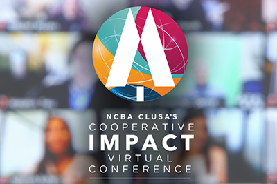 Image features the Cooperative IMPACT Conference logo against a Zoom backdrop.