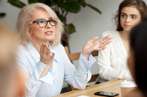 Not only are women more likely to find top management opportunities at credit unions, there is also no evidence for a gender pay gap within cooperative finance. [photo: CU Insight] 